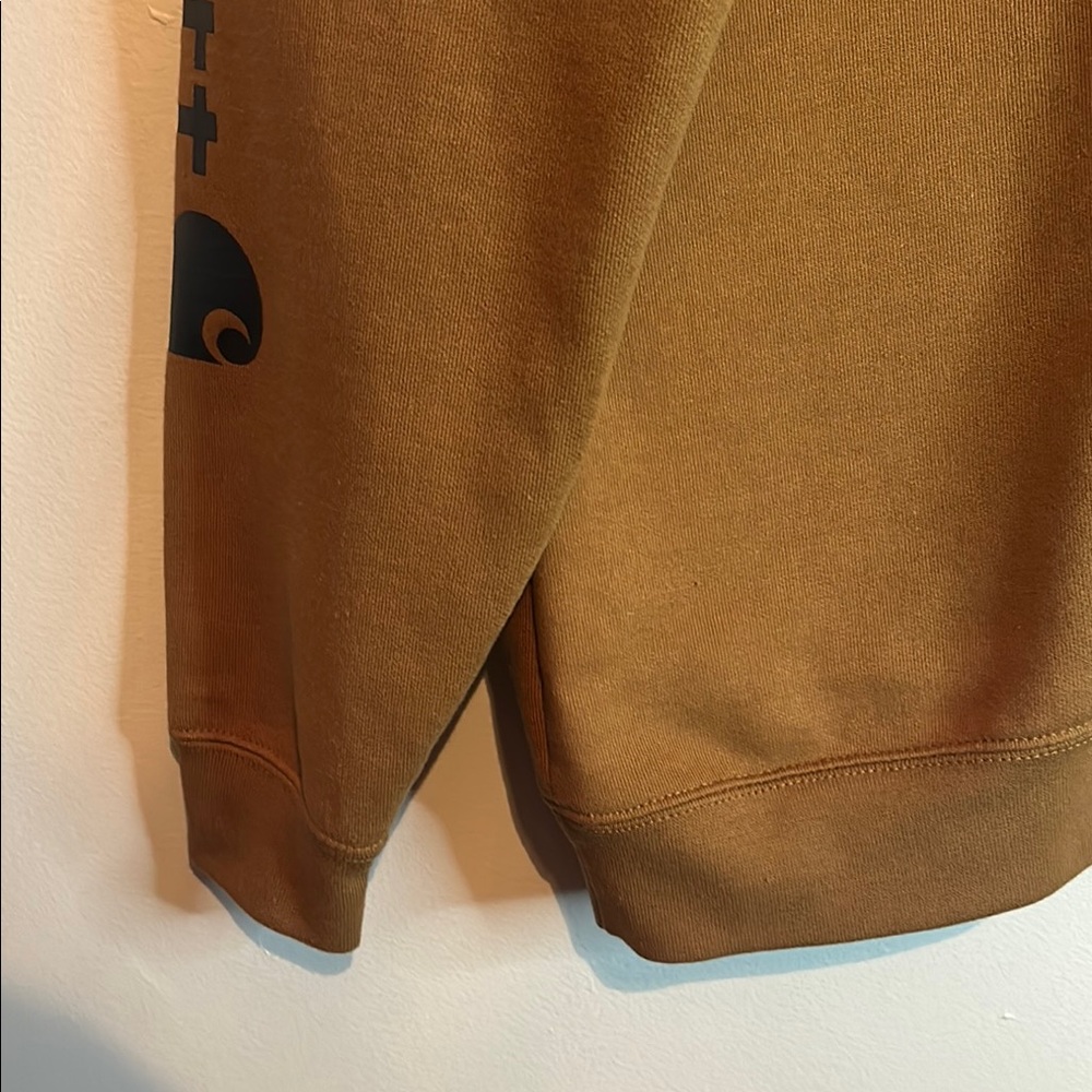 Carhartt Brown Sweatshirt Hoodie Casual Wear NWOT - Picture 5 of 6